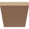 Ekena Millwork 7"W x 7"D x 7"H Wide Concord Rough Cedar Woodgrain TimberThane Corbel, Primed Tan CORUR07X07X07CONRCPR - alternate 6